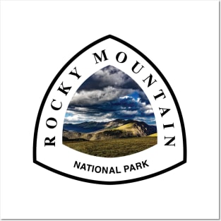 Rocky Mountain National Park shield Posters and Art